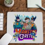 PC, gaming si accesorii - Periferice PC - Mousepad - Mousepad Kevin Grant Gomez Hamster Gretel CoolTrend, 21x19cm - Infinity.ro