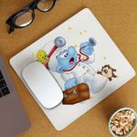 PC, gaming si accesorii - Periferice PC - Mousepad - Mousepad Doctorul Strumfii Urgenta Medic CoolTrend, 21x19cm - Infinity.ro