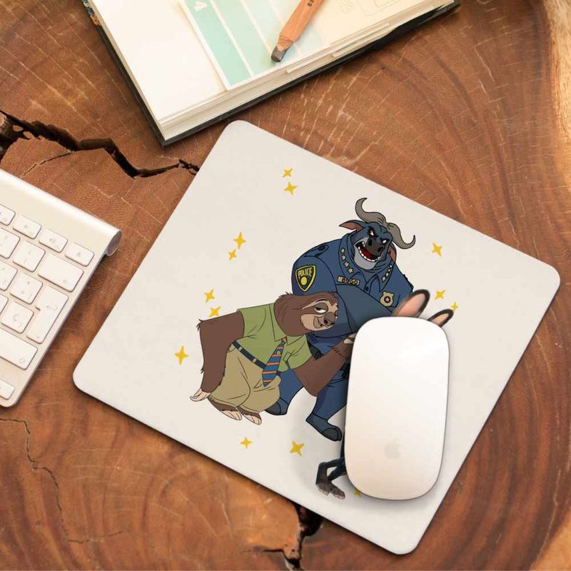 PC, gaming si accesorii - Periferice PC - Mousepad - Mousepad Zootopia Iepure Politist Judy CoolTrend, 21x19cm - Infinity.ro