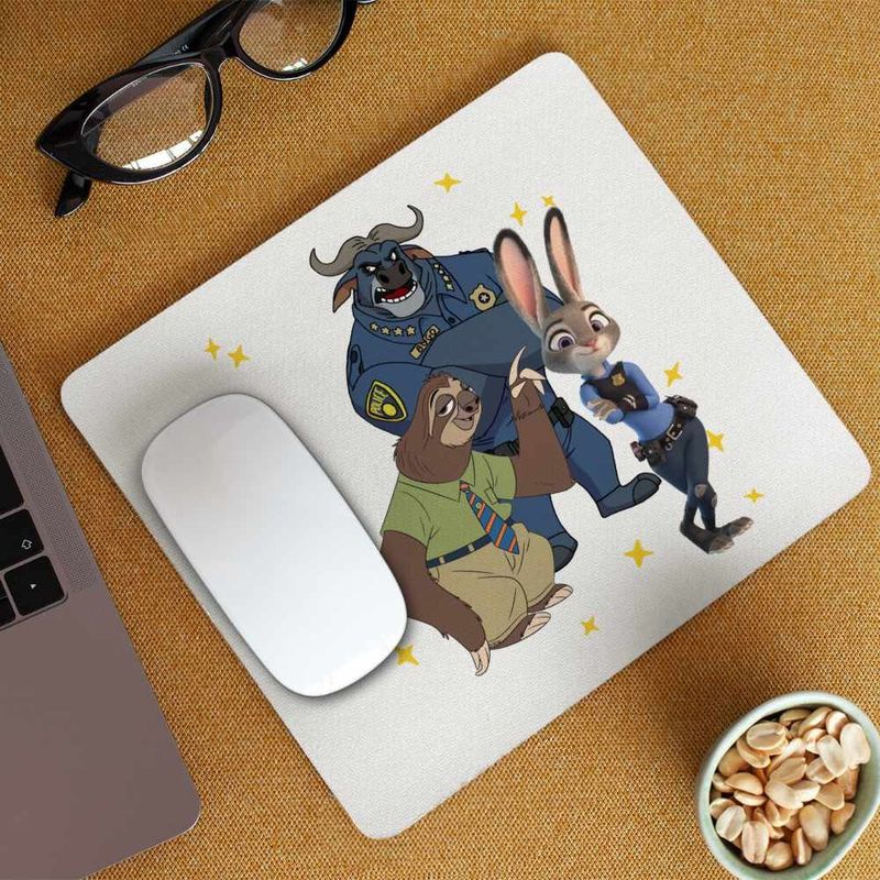 PC, gaming si accesorii - Periferice PC - Mousepad - Mousepad Zootopia Iepure Politist Judy CoolTrend, 21x19cm - Infinity.ro
