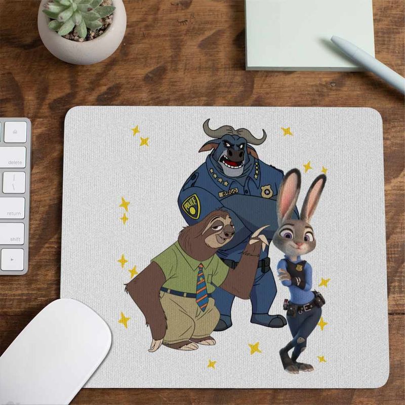 PC, gaming si accesorii - Periferice PC - Mousepad - Mousepad Zootopia Iepure Politist Judy CoolTrend, 21x19cm - Infinity.ro