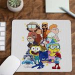 PC, gaming si accesorii - Periferice PC - Mousepad - Mousepad StuGo Tung Sahur Lemingi Bunica Green Maimuta George Eroi Pijama CoolTrend, 21x19cm - Infinity.ro