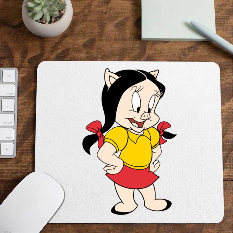 PC, gaming si accesorii - Periferice PC - Mousepad - Mousepad Petunia Porky Looney Tunes, CoolTrend, 21x19cm - Infinity.ro
