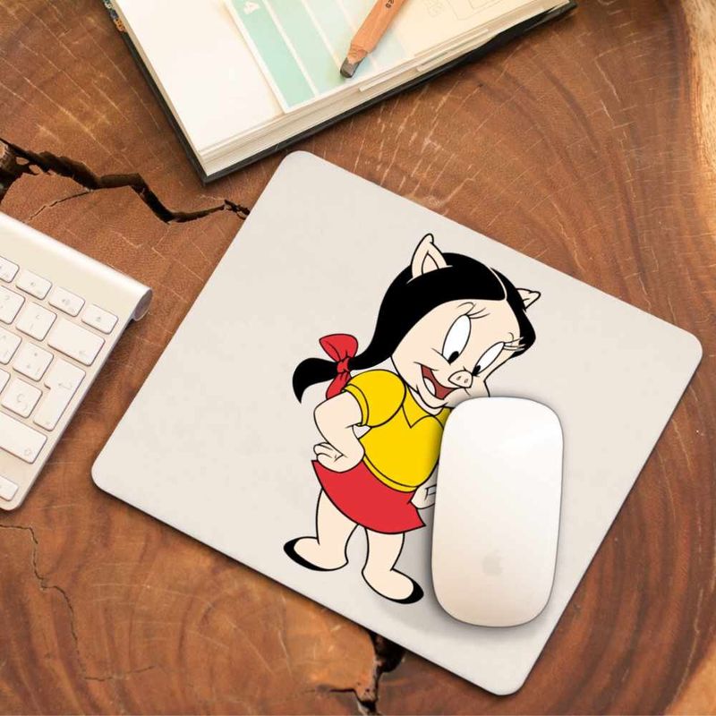 PC, gaming si accesorii - Periferice PC - Mousepad - Mousepad Petunia Porky Looney Tunes, CoolTrend, 21x19cm - Infinity.ro