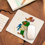 PC, gaming si accesorii - Periferice PC - Mousepad - Mousepad Geronimo Stilton Desene Animate Ziarist CoolTrend, 21x19cm - Infinity.ro