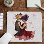 PC, gaming si accesorii - Periferice PC - Mousepad - Mousepad Miraculos Marinette Adrien Dans CoolTrend, 21x19cm - Infinity.ro