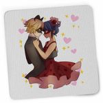 PC, gaming si accesorii - Periferice PC - Mousepad - Mousepad Miraculos Marinette Adrien Dans CoolTrend, 21x19cm - Infinity.ro