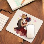 PC, gaming si accesorii - Periferice PC - Mousepad - Mousepad Miraculos Marinette Adrien Dans CoolTrend, 21x19cm - Infinity.ro