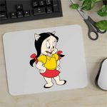 PC, gaming si accesorii - Periferice PC - Mousepad - Mousepad Petunia Porky Looney Tunes, CoolTrend, 21x19cm - Infinity.ro