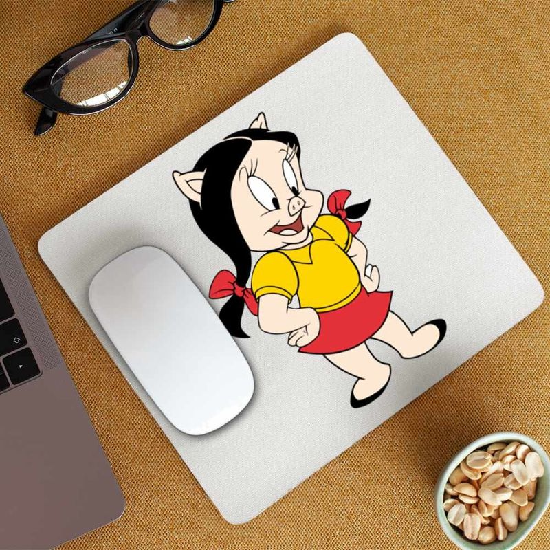 PC, gaming si accesorii - Periferice PC - Mousepad - Mousepad Petunia Porky Looney Tunes, CoolTrend, 21x19cm - Infinity.ro