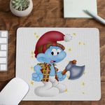 PC, gaming si accesorii - Periferice PC - Mousepad - Mousepad Strumf Padurarul CoolTrend, 21x19cm - Infinity.ro