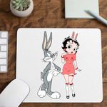 PC, gaming si accesorii - Periferice PC - Mousepad - Mousepad Betty Boop Bugs Bunny Iepuras Playboy, CoolTrend, 21x19cm - Infinity.ro