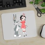 PC, gaming si accesorii - Periferice PC - Mousepad - Mousepad Betty Boop Bugs Bunny Iepuras Playboy, CoolTrend, 21x19cm - Infinity.ro