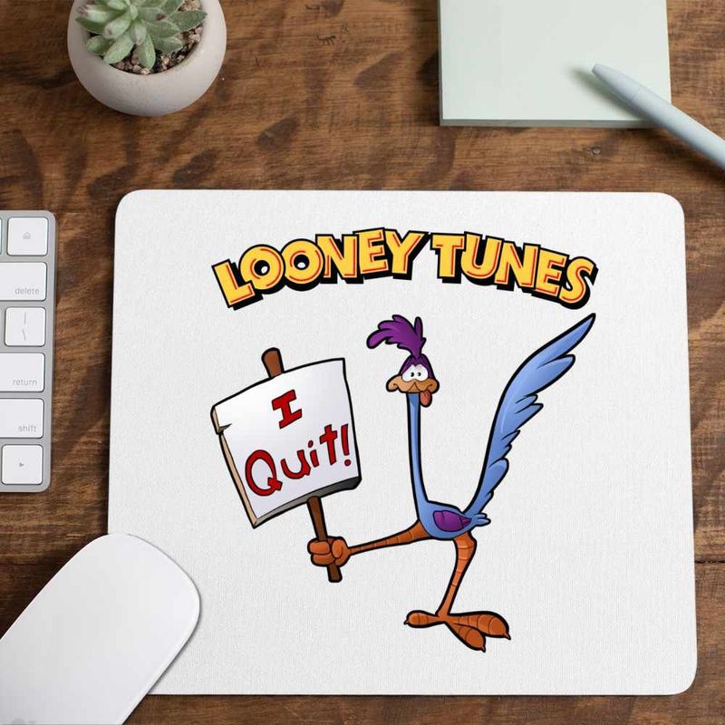 PC, gaming si accesorii - Periferice PC - Mousepad - Mousepad Coiotul Strutul I Quit Renunt, CoolTrend, 21x19cm - Infinity.ro