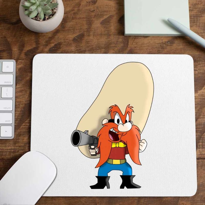 PC, gaming si accesorii - Periferice PC - Mousepad - Mousepad Yosemite Sam Vestul Salbatic, CoolTrend, 21x19cm - Infinity.ro