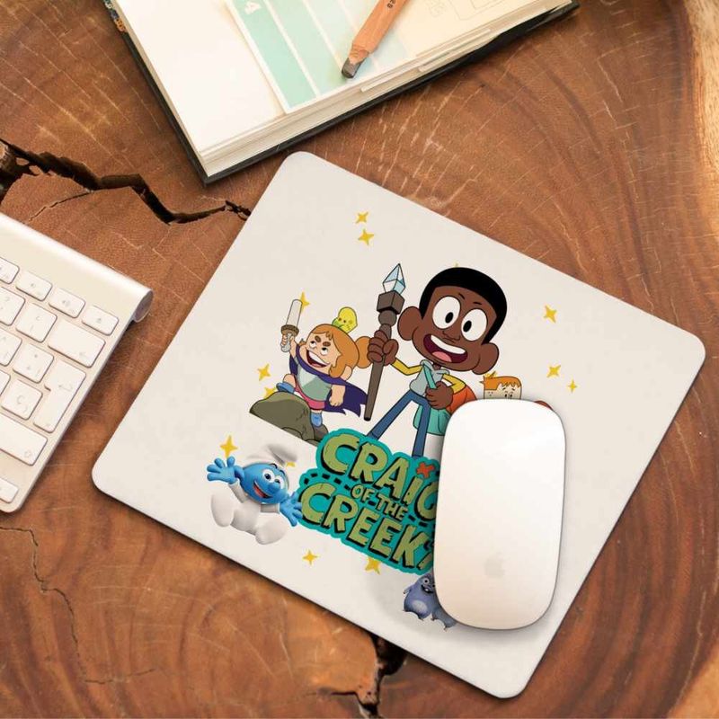 PC, gaming si accesorii - Periferice PC - Mousepad - Mousepad Craig Dumbrava Aventuri CoolTrend, 21x19cm - Infinity.ro