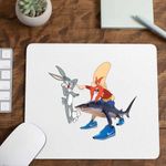 PC, gaming si accesorii - Periferice PC - Mousepad - Mousepad Yosemite Sam Tralalero Tralala Rechin, CoolTrend, 21x19cm - Infinity.ro