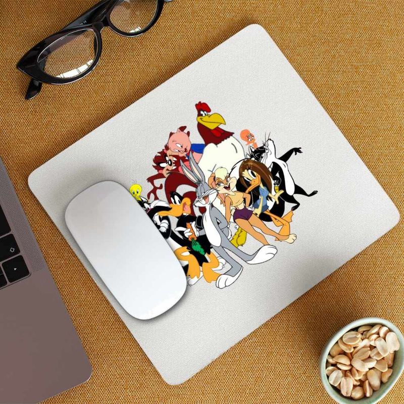 PC, gaming si accesorii - Periferice PC - Mousepad - Mousepad Taz Bugs Bunny Daffy Looney Tunes Eroi, CoolTrend, 21x19cm - Infinity.ro
