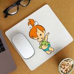 PC, gaming si accesorii - Periferice PC - Mousepad - Mousepad Familia Flintstone Pebbles Bebelus, CoolTrend, 21x19cm - Infinity.ro