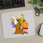 PC, gaming si accesorii - Periferice PC - Mousepad - Mousepad Scooby Doo Mystery Team, CoolTrend, 21x19cm - Infinity.ro