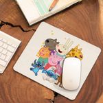 PC, gaming si accesorii - Periferice PC - Mousepad - Mousepad Purcelusa Peppa Pig Prieteni Pepa CoolTrend, 21x19cm - Infinity.ro