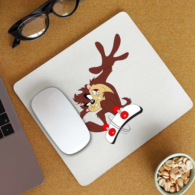 PC, gaming si accesorii - Periferice PC - Mousepad - Mousepad Taz Skateboard Diavol Tasmanian, CoolTrend, 21x19cm - Infinity.ro