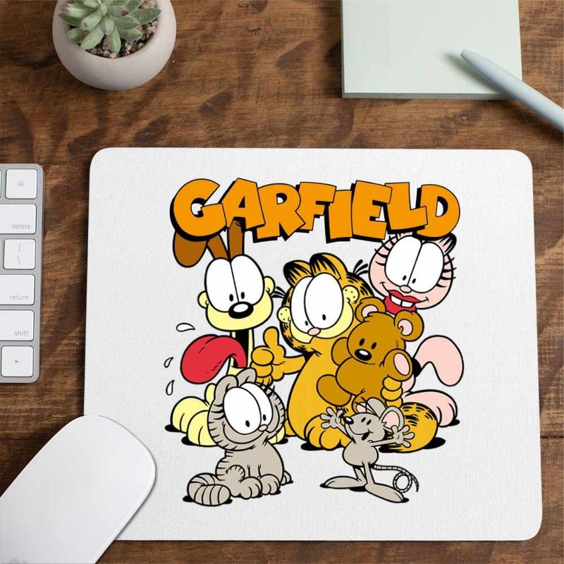 PC, gaming si accesorii - Periferice PC - Mousepad - Mousepad Garfield Dream Team Pisici, CoolTrend, 21x19cm - Infinity.ro
