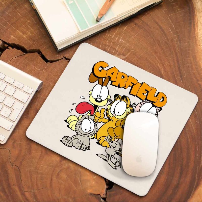 PC, gaming si accesorii - Periferice PC - Mousepad - Mousepad Garfield Dream Team Pisici, CoolTrend, 21x19cm - Infinity.ro