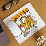 PC, gaming si accesorii - Periferice PC - Mousepad - Mousepad Garfield Dream Team Pisici, CoolTrend, 21x19cm - Infinity.ro