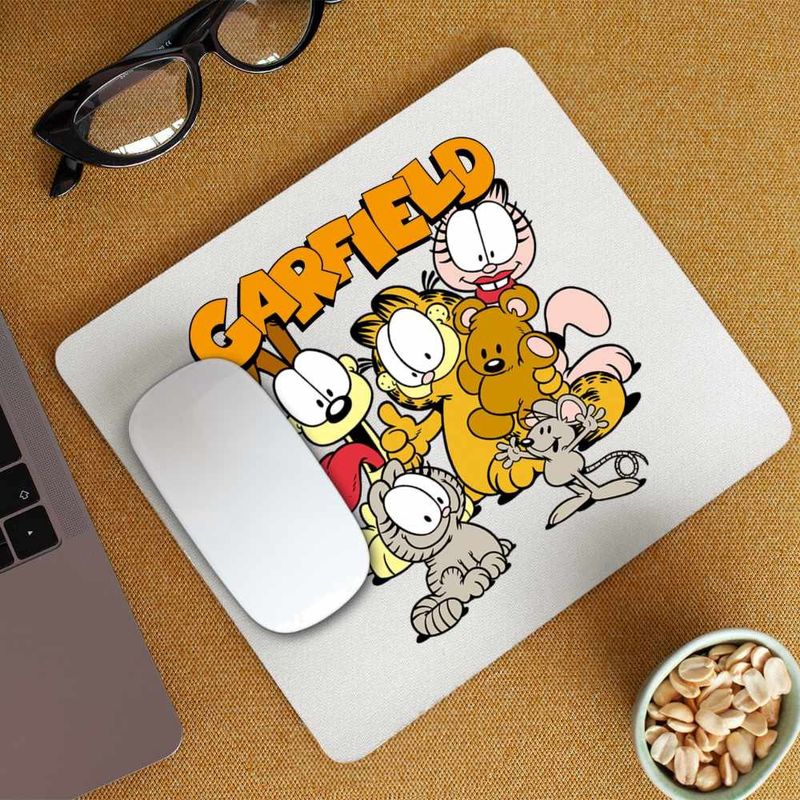 PC, gaming si accesorii - Periferice PC - Mousepad - Mousepad Garfield Dream Team Pisici, CoolTrend, 21x19cm - Infinity.ro