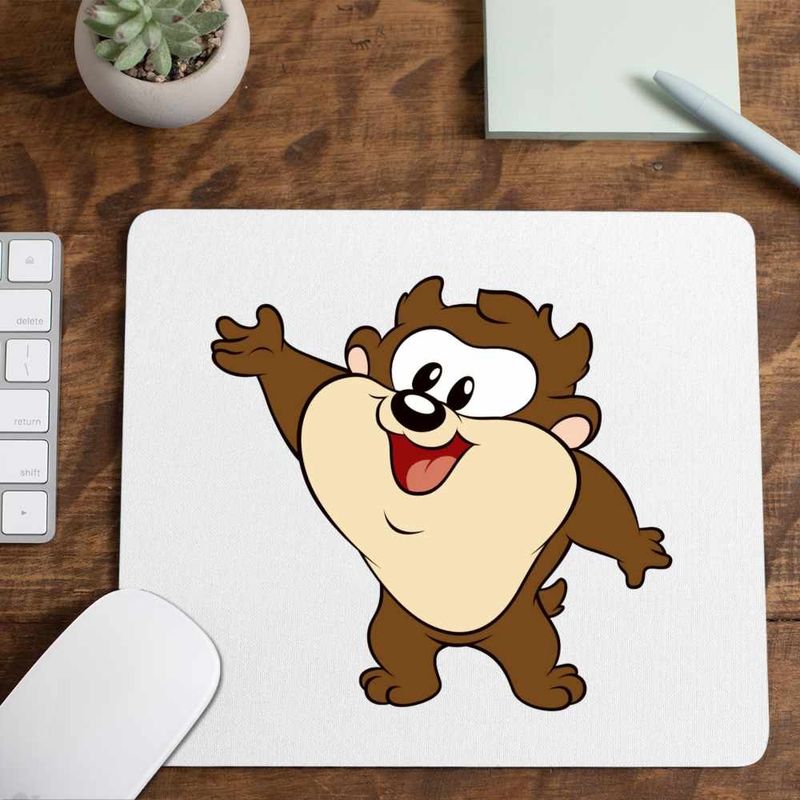 PC, gaming si accesorii - Periferice PC - Mousepad - Mousepad Taz Looney Tunes Chibi Bebelus, CoolTrend, 21x19cm - Infinity.ro