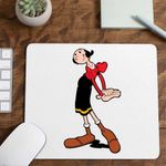 PC, gaming si accesorii - Periferice PC - Mousepad - Mousepad Olive Popeye Marinarul Sotie, CoolTrend, 21x19cm - Infinity.ro