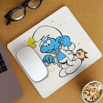 PC, gaming si accesorii - Periferice PC - Mousepad - Mousepad Strumfii Doctor Medic CoolTrend, 21x19cm - Infinity.ro