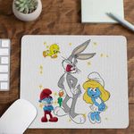 PC, gaming si accesorii - Periferice PC - Mousepad - Mousepad Bugs Bunny CoolTrend, 21x19cm - Infinity.ro