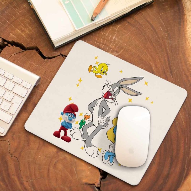 PC, gaming si accesorii - Periferice PC - Mousepad - Mousepad Bugs Bunny CoolTrend, 21x19cm - Infinity.ro