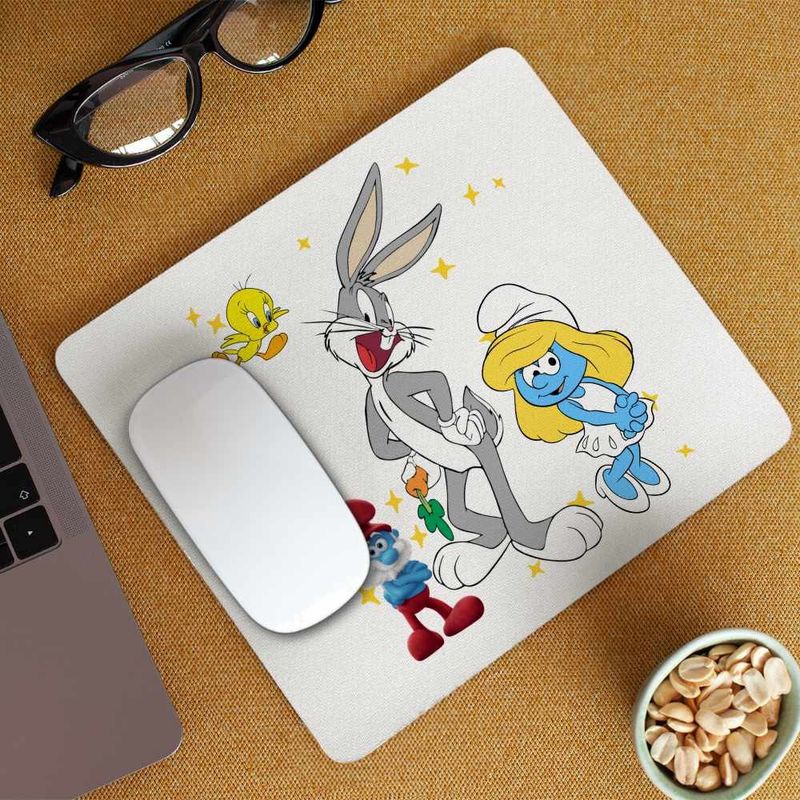 PC, gaming si accesorii - Periferice PC - Mousepad - Mousepad Bugs Bunny CoolTrend, 21x19cm - Infinity.ro