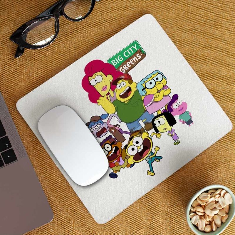 PC, gaming si accesorii - Periferice PC - Mousepad - Mousepad Familia Green la Oras Fermieri CoolTrend, 21x19cm - Infinity.ro