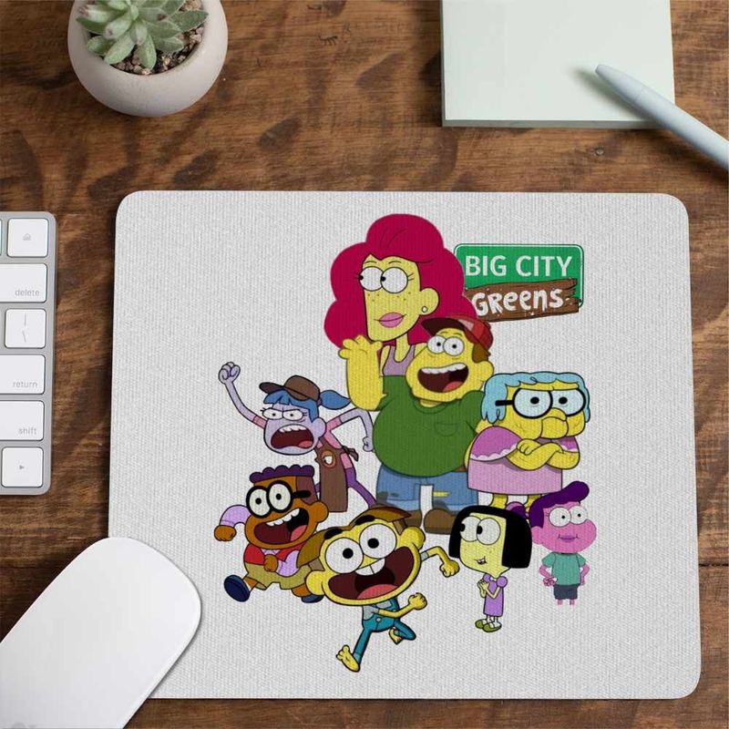 PC, gaming si accesorii - Periferice PC - Mousepad - Mousepad Familia Green la Oras Fermieri CoolTrend, 21x19cm - Infinity.ro