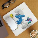 PC, gaming si accesorii - Periferice PC - Mousepad - Mousepad Strumfii Rusinosul Sfiosul CoolTrend, 21x19cm - Infinity.ro