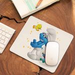 PC, gaming si accesorii - Periferice PC - Mousepad - Mousepad Strumfii Rusinosul Sfiosul CoolTrend, 21x19cm - Infinity.ro