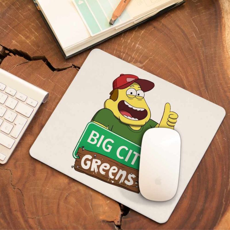 PC, gaming si accesorii - Periferice PC - Mousepad - Mousepad Bill Fermierul Familia Green la Oras CoolTrend, 21x19cm - Infinity.ro