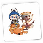 PC, gaming si accesorii - Periferice PC - Mousepad - Mousepad Garfield Labubu Balerina Capucina, CoolTrend, 21x19cm - Infinity.ro