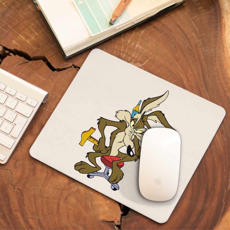 PC, gaming si accesorii - Periferice PC - Mousepad - Mousepad Coiotul Strutul Ganditor, CoolTrend, 21x19cm - Infinity.ro