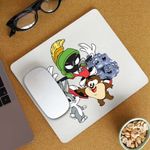 PC, gaming si accesorii - Periferice PC - Mousepad - Mousepad Marvin Martian Bugs Bunny Taz Lemingii, CoolTrend, 21x19cm - Infinity.ro