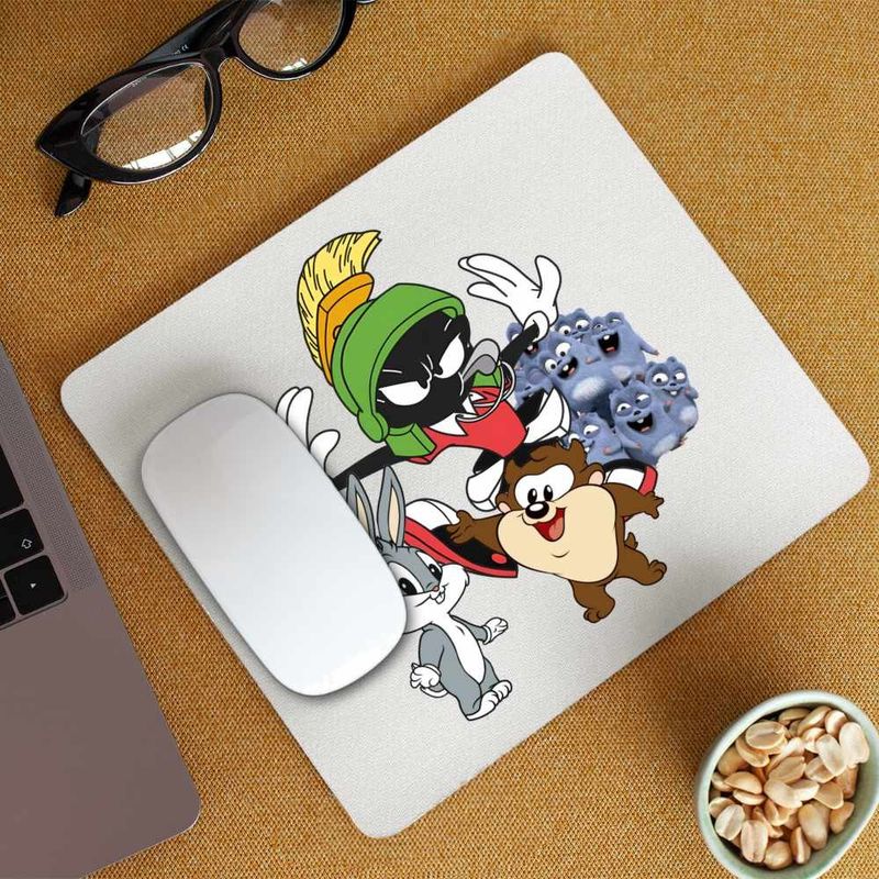 PC, gaming si accesorii - Periferice PC - Mousepad - Mousepad Marvin Martian Bugs Bunny Taz Lemingii, CoolTrend, 21x19cm - Infinity.ro