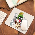 PC, gaming si accesorii - Periferice PC - Mousepad - Mousepad Marvin Martian Bugs Bunny Taz Lemingii, CoolTrend, 21x19cm - Infinity.ro