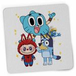 PC, gaming si accesorii - Periferice PC - Mousepad - Mousepad Gumball Bluey Labubu CoolTrend, 21x19cm - Infinity.ro