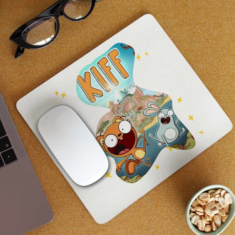 PC, gaming si accesorii - Periferice PC - Mousepad - Mousepad Kiff Desene Animate CoolTrend, 21x19cm - Infinity.ro