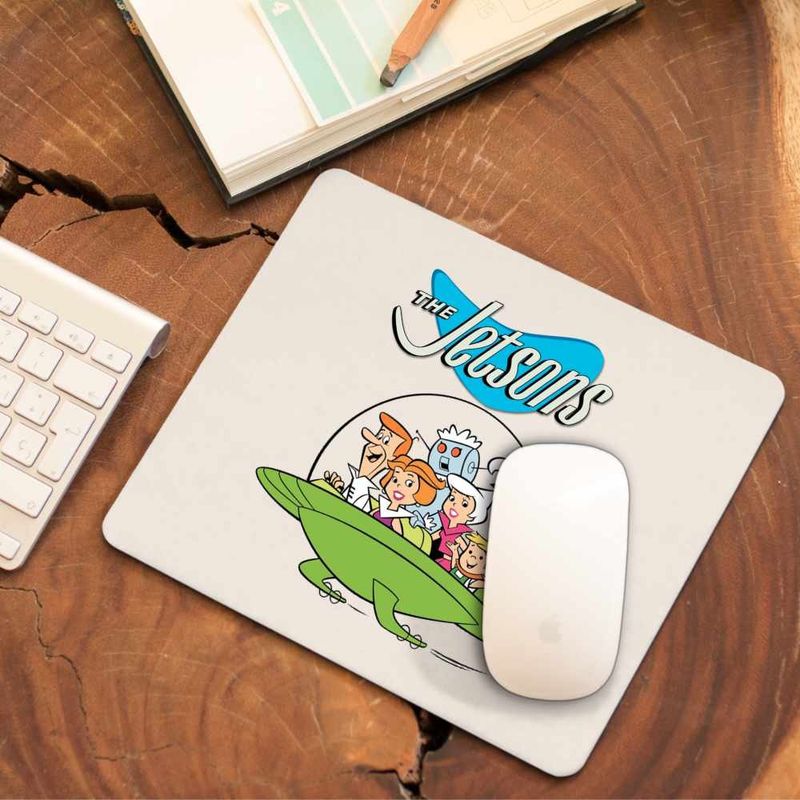 PC, gaming si accesorii - Periferice PC - Mousepad - Mousepad Familia Jetson Naveta Spatiala SF, CoolTrend, 21x19cm - Infinity.ro