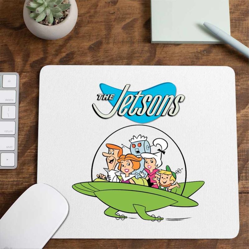 PC, gaming si accesorii - Periferice PC - Mousepad - Mousepad Familia Jetson Naveta Spatiala SF, CoolTrend, 21x19cm - Infinity.ro